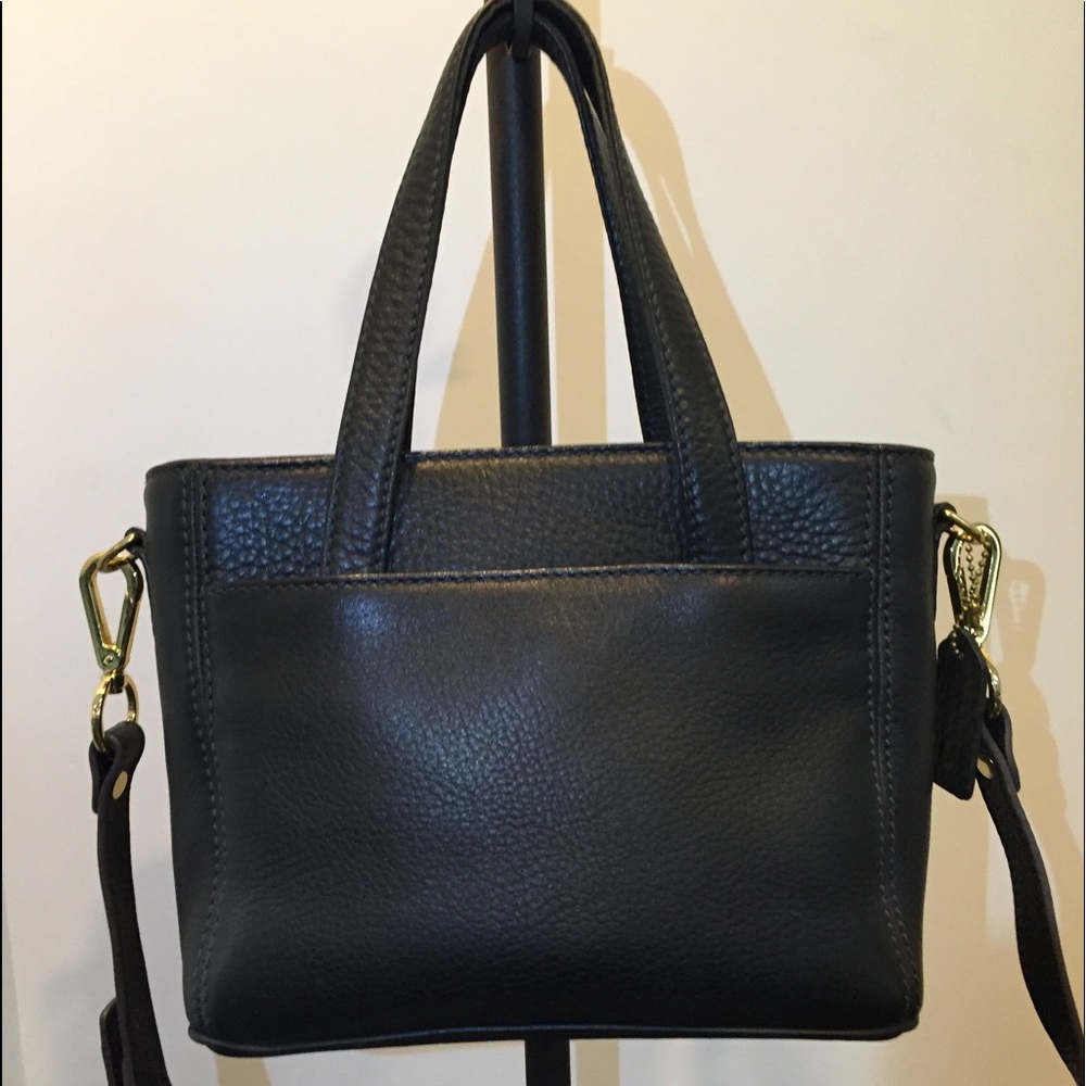 Vintage Coach satchel in black